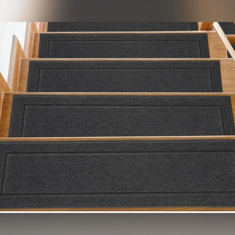 Non-Slip Stair Treads for Wooden Steps Indoor, 14 Pack 8